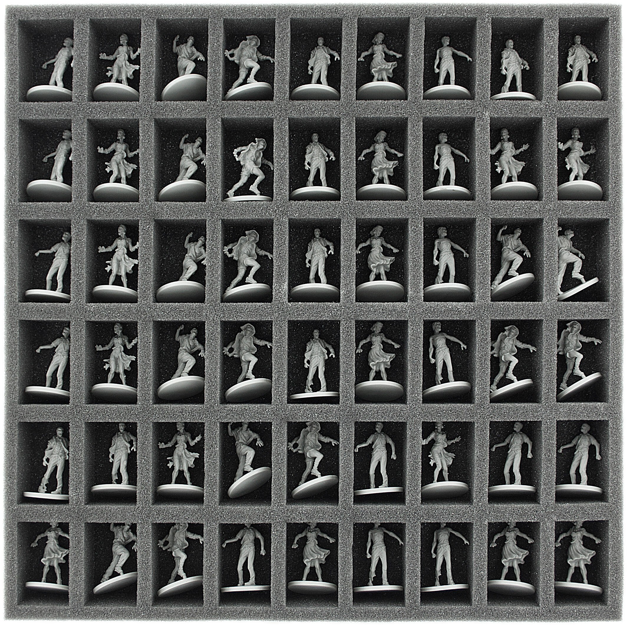 AG050ZC08 Plateau en mousse de 50 mm pour Zombicide Black Plague
