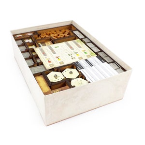 Brettspiel Organizer kompatibel mit Erweiterung Die Kolonisten und Ante Portas