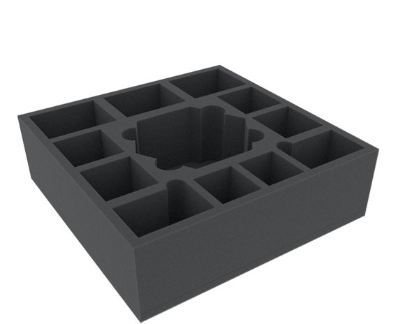 Feldherr Schaumstoff-Set Für Blitz Bowl: Ultimative Edition – Schutz Für Alle Figuren & Zubehör