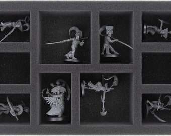 Feldherr MAXI PLUS Tasche Kompatibel Mit Warcry – 57 Warband Miniaturen + Chaotic Beasts - México