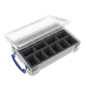 Feldherr Schaumstoff-Set kompatibel mit 4L Really Useful Boxes - 16 Miniaturen