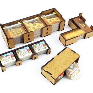 Boardgame Organizer Insert for The Colonists and expansion Ante Portas image 10