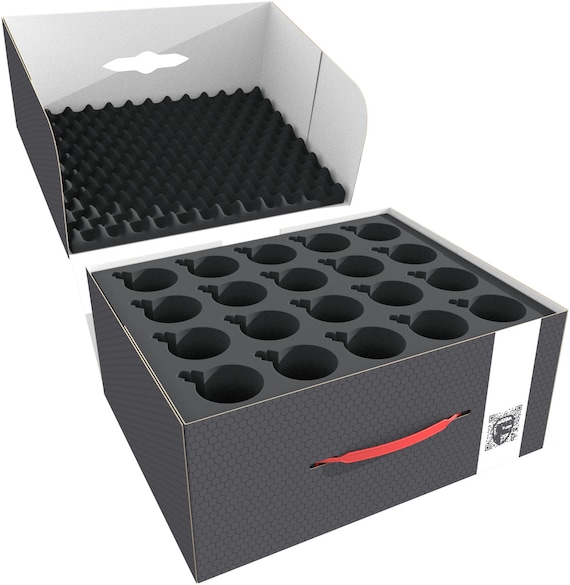 Buy Feldherr Lagerbox FSLB150 Kompatibel Mit 40 Christbaumkugeln / Weihnachtskugeln Durchmesser 50 Mm Online in India