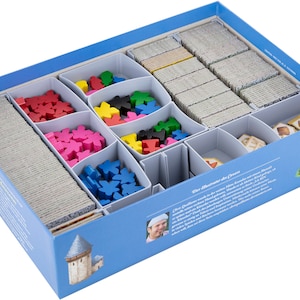 Feldherr Organizer kompatibel mit Carcassonne - Grundspielbox