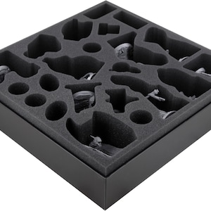 Feldherr Schaumstoff-Set kompatibel mit Etherfields - Creatures of Etherfields - Brettspielbox