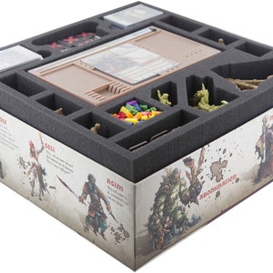Schaumstoff-Set kompatibel mit Zombicide - Green Horde Grundbox
