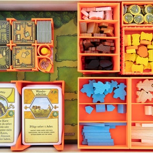 Feldherr Organizer Insert for Agricola 2016 board game box image 2