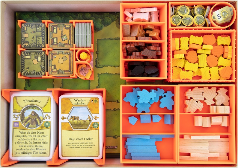 Feldherr Organizer Insert for Agricola 2016 board game box image 2
