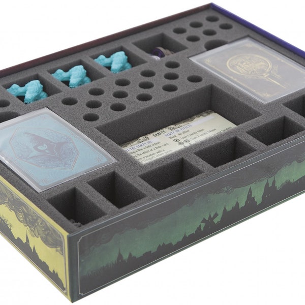 special designed foam tray for original Pandemic Cthulhu Core Box including foam-topper