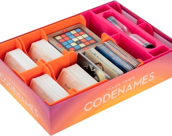 Feldherr Organizer Insert for Codenames - board game box