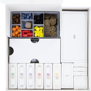 Feldherr Tokenhalter-Set kompatibel mit Charterstone - Brettspielbox