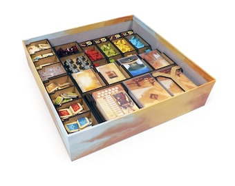 Boardgame Organizer Insert for Near and Far and expansion Amber Mines