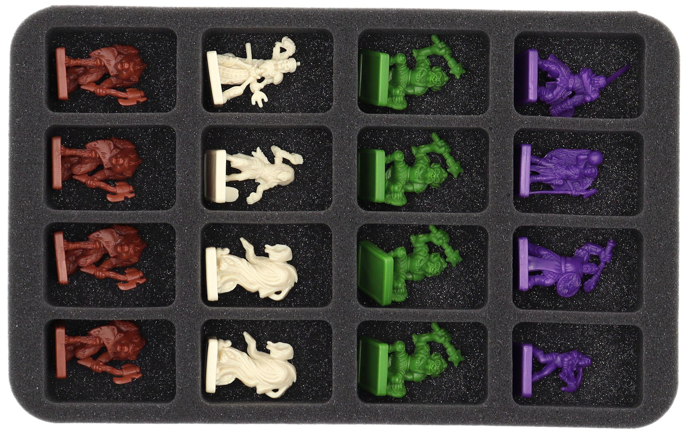 Feldherr MAXI Tasche Für Dungeons & Dragons – Mit Schaumeinlagen Für Bis Zu 58 Miniaturen