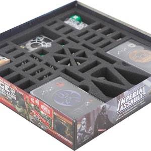 Schaumstoff Set kompatibel mit Star Wars Rebellion Erweiterung - Rise of the Empire - Brettspielbox