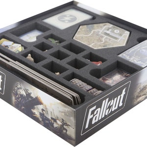 Feldherr Schaumstoff-Set kompatibel mit Fallout Brettspielbox