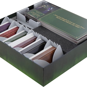 Feldherr Organizer + Schaumstoff-Set kompatibel mit Villainous - Brettspielbox