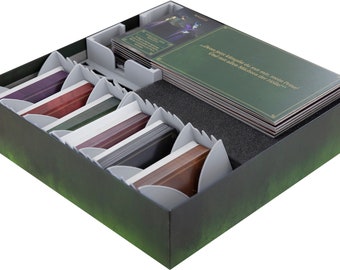 Feldherr Organizer + Schaumstoff-Set kompatibel mit Villainous - Brettspielbox