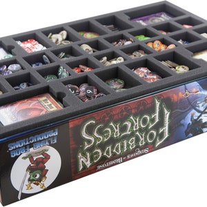 Feldherr foam set for Shadows of Brimstone - Forbidden Fortress - board game box