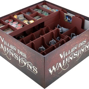 Feldherr Organizer kompatibel mit Villen des Wahnsinns Zweite Edition - Grundspielbox