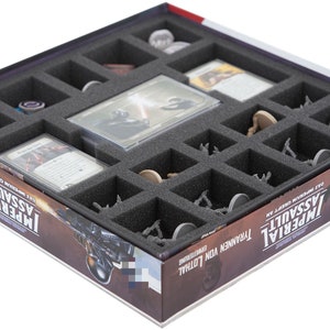AS035IA16 Schaumstoffeinlage kompatibel mit Imperial Assault - Tyrannen von Lothal + Thrawn