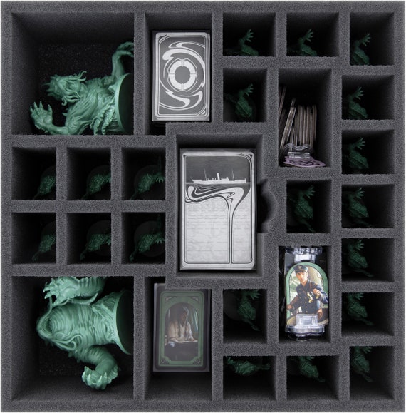 Feldherr FH58215 - Set Di Schiuma Per Gloomhaven, Scatola Del Gioco Da Tavolo Schiuma Solida Miniature  24136237