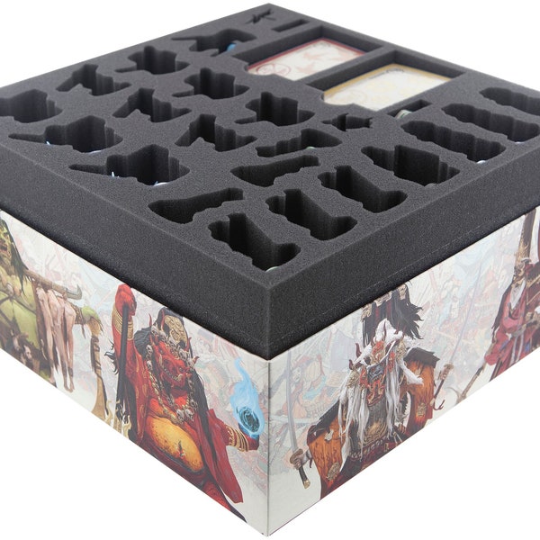 Foam tray set for Rising Sun core game