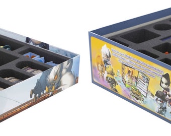 Feldherr Set Di Vassoi In Schiuma Per Krosmaster Arena E Espansione Frigost, 2 Vassoi + 2 Topper, Made In Germany