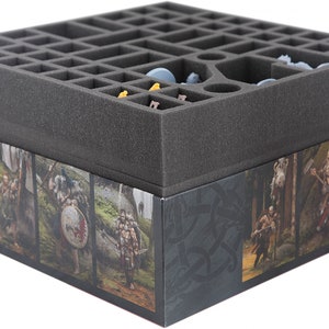 Feldherr Schaumstoff-Set kompatibel mit Blood Rage + 3 Erweiterungen