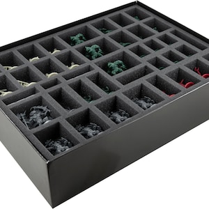 Feldherr Schaumstoff-Set + Tokenhalter kompatibel mit HeroQuest (2021) - Grundspielbox