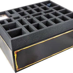 Feldherr Schaumstoff-Set + Tokenhalter kompatibel mit HeroQuest (Format 2021) - Mythic Tier - Grundspielbox