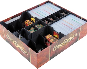 Feldherr Organizer Insert für Der Herr der Ringe - Das Kartenspiel Zweite Edition - Grundspielbox