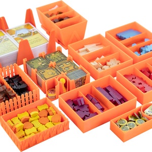 Feldherr Organizer kompatibel mit Agricola (2016) - Brettspielbox