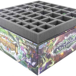 Jeu de valeur de plateau en mousse compatible avec Super Dungeon Explore - Roi Oublié plus cartes et jetons