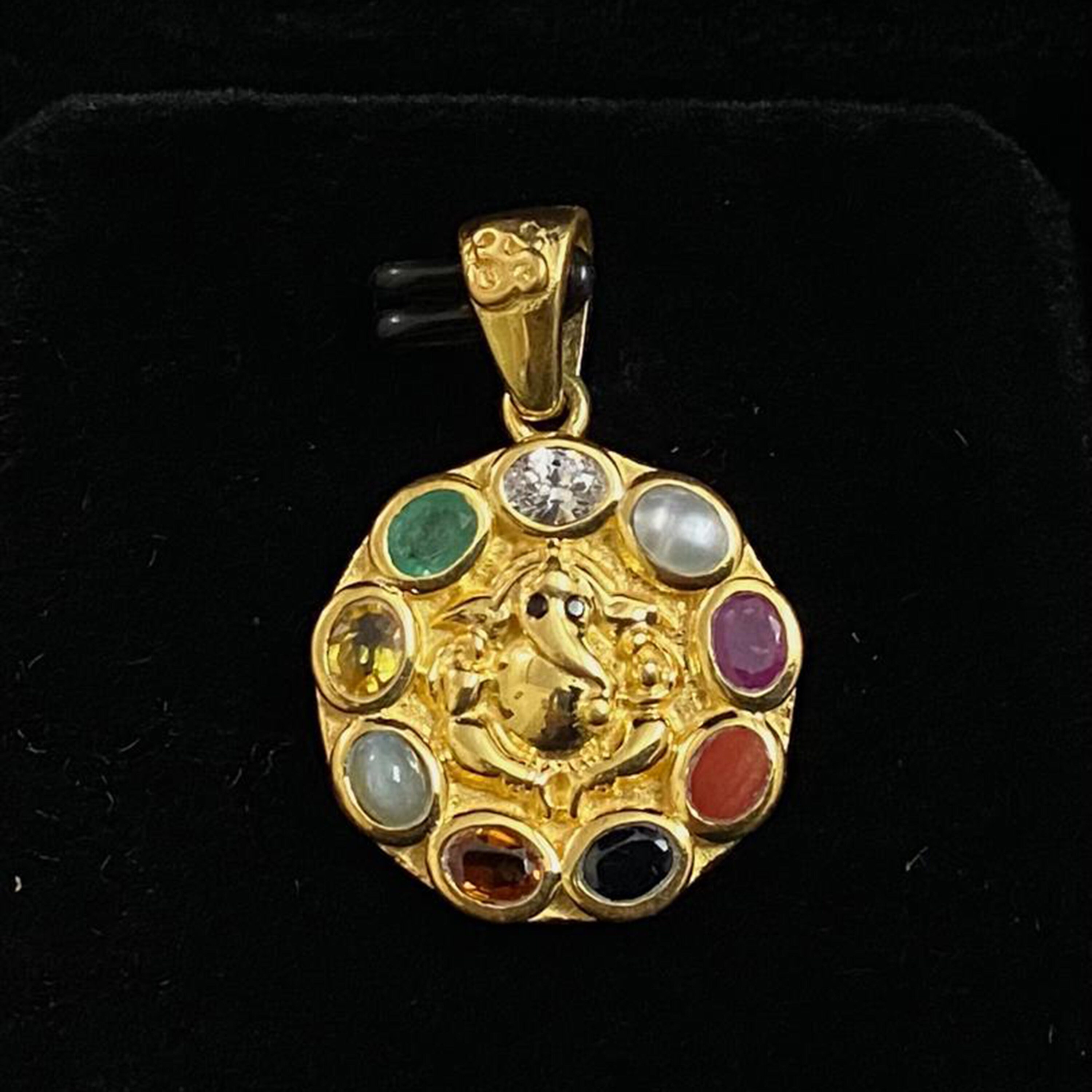 Navratna locket deals price