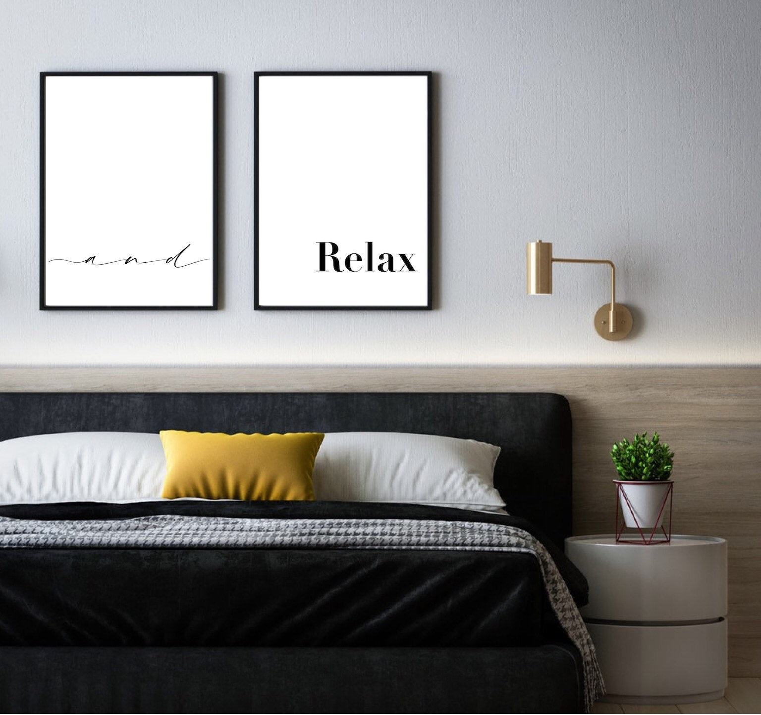 Bedroom and home wall art print Etsy