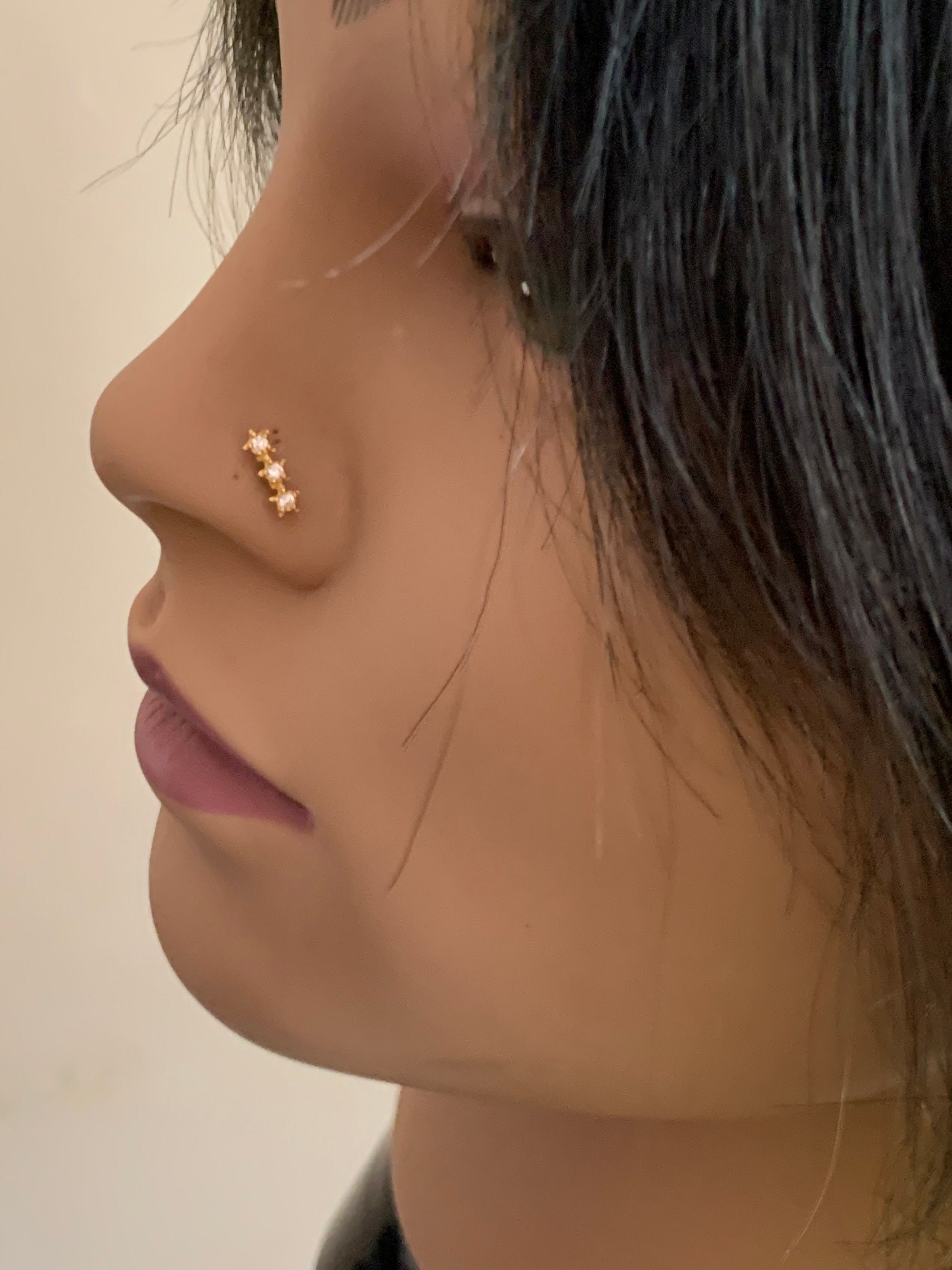 gold nose rings