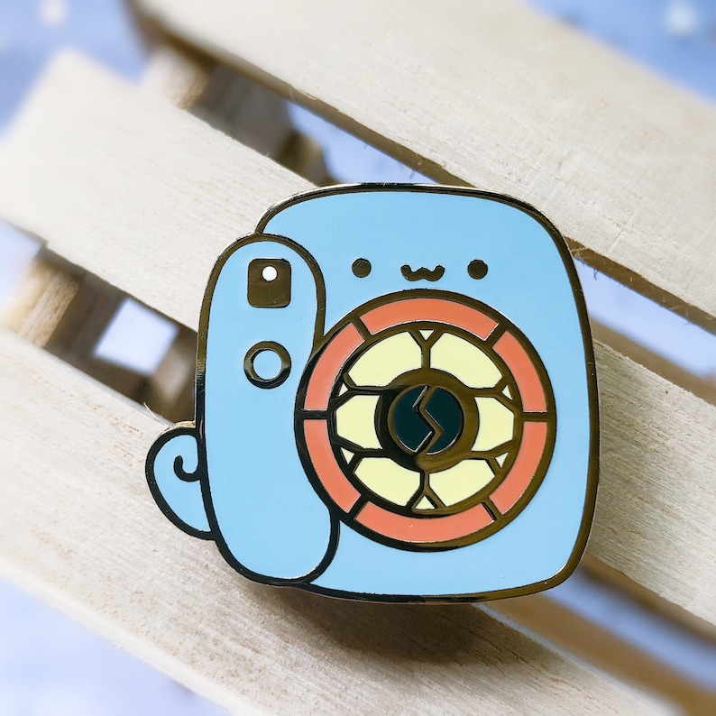 PokeCamera Hard Enamel Pin Pokemon Pin Camera Pin Kawaii Cute Pin image 10