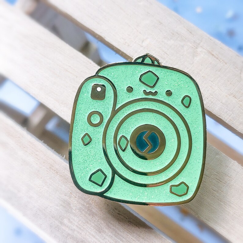 PokeCamera Hard Enamel Pin Pokemon Pin Camera Pin Kawaii Cute Pin image 7