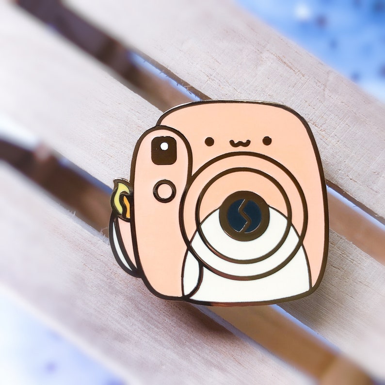 PokeCamera Hard Enamel Pin Pokemon Pin Camera Pin Kawaii Cute Pin image 6