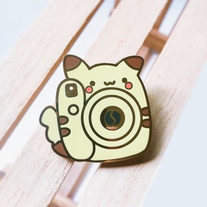 PokeCamera Hard Enamel Pin Pokemon Pin Camera Pin Kawaii Cute Pin image 3