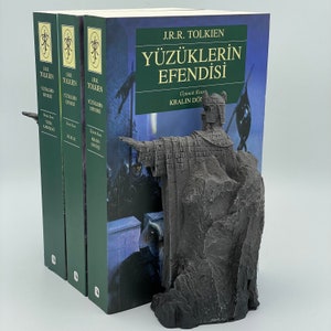 The Lord of the Rings LOTR Argonath Bookend Dioarama 2pcs Collectible Not 3D Printed Argonath Statue Detailed Unique Version image 4