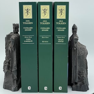 The Lord of the Rings LOTR Argonath Bookend Dioarama 2pcs Collectible Not 3D Printed Argonath Statue Detailed Unique Version image 3