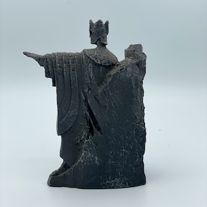 The Lord of the Rings LOTR Argonath Bookend Dioarama 2pcs Collectible Not 3D Printed Argonath Statue Detailed Unique Version image 8