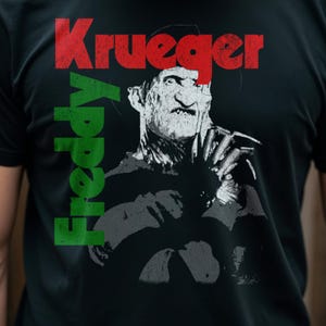 Freddy Krueger T-Shirt, Horror Movie Gift, Dream Demon Tee, Cult Classic Shirt
