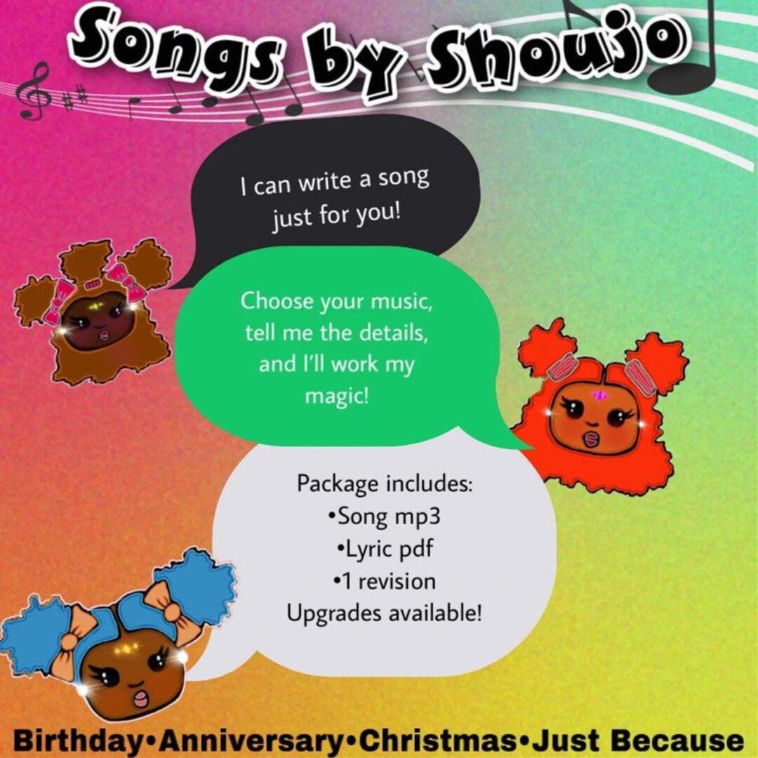 Personal Song Commission - Etsy