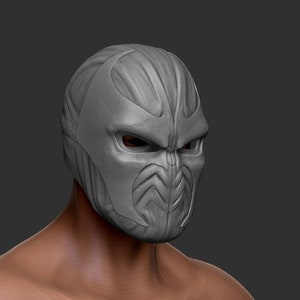 Spawn Helmet STL file for 3D Print (Movie Version)