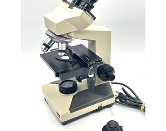 Olympus CHT Binocular Compound Microscope CH2 Series 4 Objectives Lab Tested