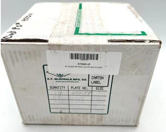 NIB AY McDonald 651JP High Capacity Shallow Well Jet Ejector Package Half HP