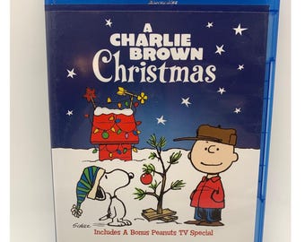 A Charlie Brown Christmas Blu-ray Movie Blue Holiday Special Bonus Peanuts TV