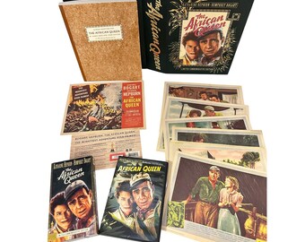 The African Queen Limited Commemorative Box Set (VHS DVD Bundle) Script Cards